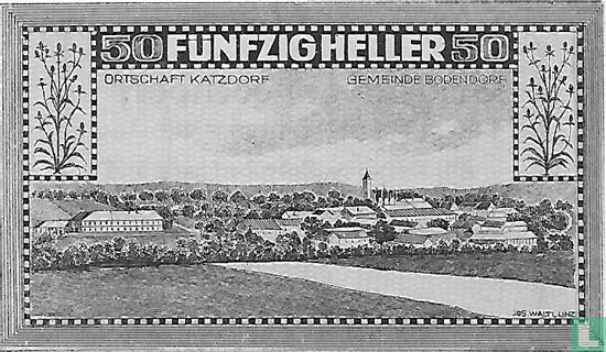 Bodendorf 50 Heller 1920 - Image 1