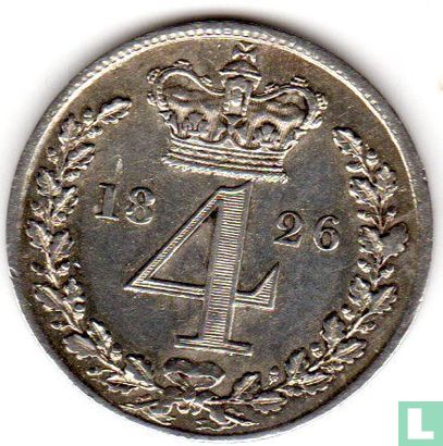 Royaume-Uni 4 pence 1826 - Image 1