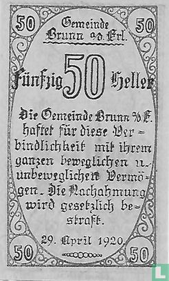 Brunn a.d. Erlauf 50 Heller 1920 - Image 1