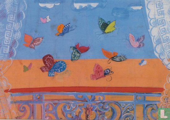 La Balustrade aux papillons, 1930 - Afbeelding 1