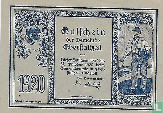 Eberstalzell 20 Heller 1920 - Image 2