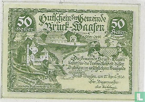 Bruck-Waasen 50 Heller 1920 - Image 1
