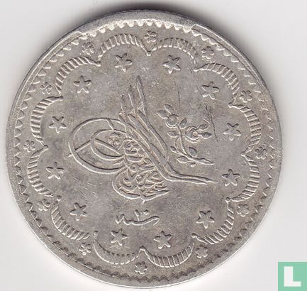 Ottomaanse Rijk 5 kurus  AH1255-10 (1847) - Afbeelding 2