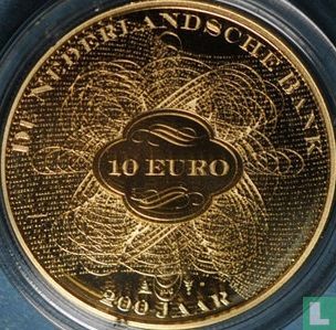 Netherlands 10 euro 2014 (PROOF) "200 years of the Netherlands bank" - Image 2