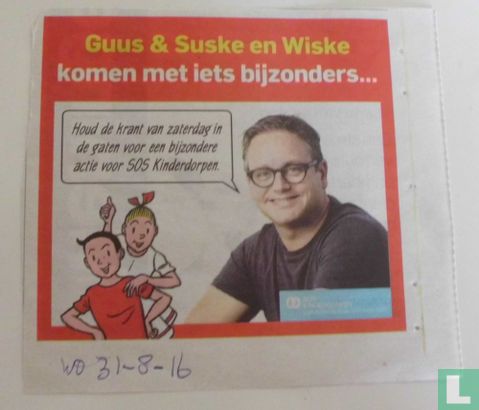 Guus & Suske en Wiske komen met iets bijzonders...