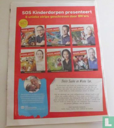 SOS Kinderdorpen presenteert 6 unieke strips geschreven door BN'ers - Afbeelding 1