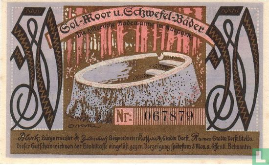 Bad Oldesloe 50 Pfennig - Image 2
