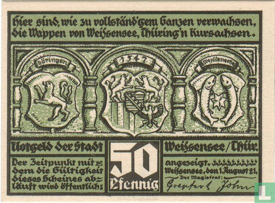Weissensee 50 Pfennig - Bild 1