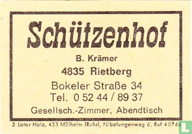 Schützenhof - B. Kramer