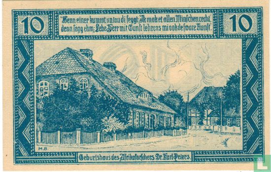 Neuhaus (Elbe) 10 Pfennig - Image 2