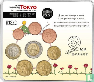 Frankrijk jaarset 2015 "World Money Fair of Tokyo" - Afbeelding 1