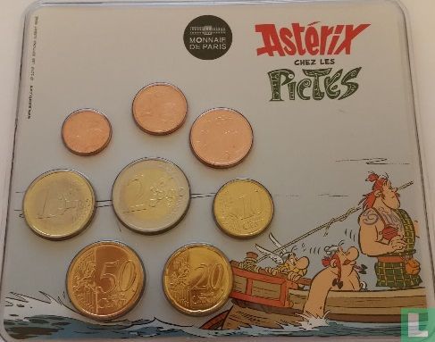 Frankrijk jaarset 2013 "Asterix and the Picts" - Afbeelding 1