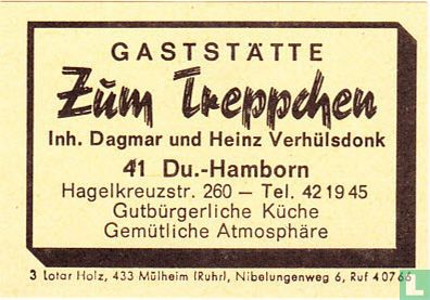 Zum Treppchen - Dagmar und Heinz Verhülsdonk