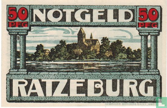 Ratzeburg, Stadt - 50 Pfennig ND. (1921) - Image 2