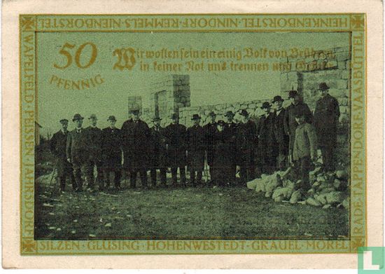 Hohenweststedt 50 Pfennig - Afbeelding 2