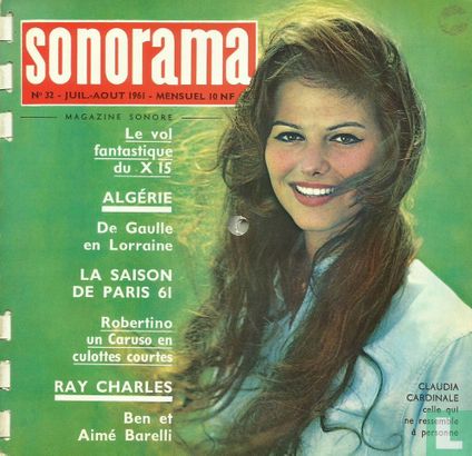 Sonorama N° 32 - Juil.-Août 1961 - Bild 1