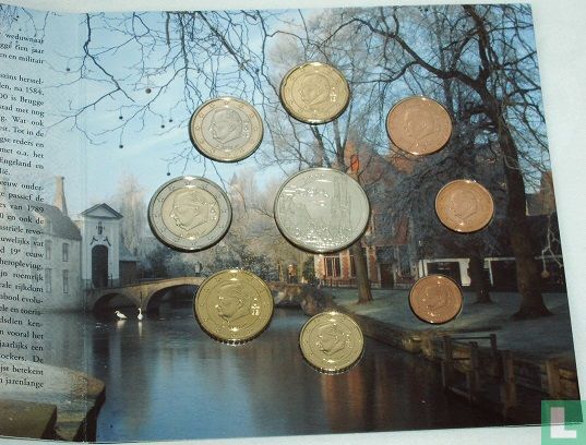 België jaarset 2010 "De historische binnenstad van Brugge" - Afbeelding 2