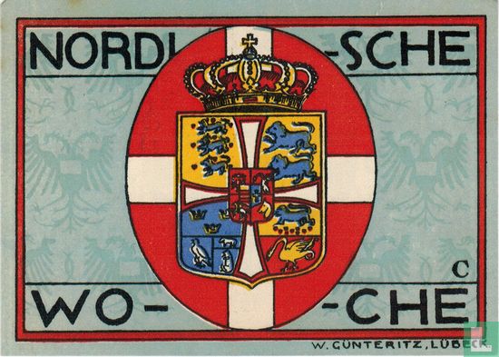 Lübeck, Musterschau - 50 Pfennig (3) 1921 - Afbeelding 1