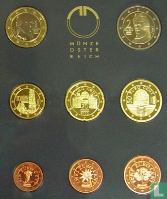 Austria mint set 2003 (PROOF) - Image 2