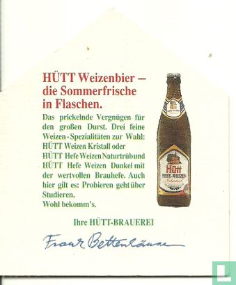 Hütt Weizenbier - Image 1