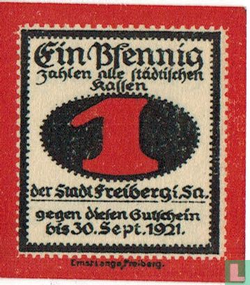 Freiberg, Stadt - 1 Pfennig ND (1920) - Image 1