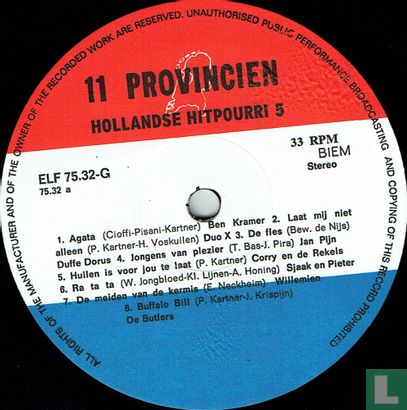 Hollandse Hitpourri - 5 - Afbeelding 3