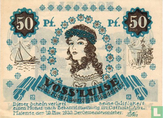 Malente-Gremsmühlen - 50 Pfennig 1920 - Image 2