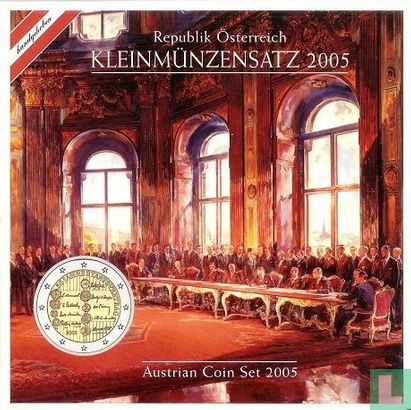 Austria mint set 2005 - Image 1