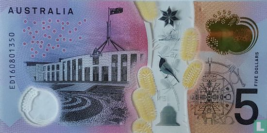 Australien 5 Dollars  - Bild 2