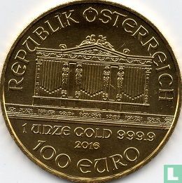 Austria 100 euro 2016 "Wiener Philharmoniker" - Image 1