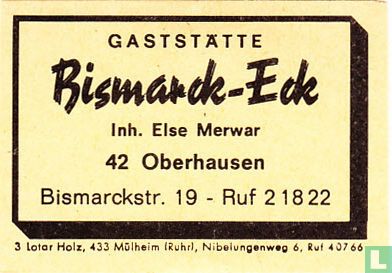 Bismarck-Eck  Else Merwar