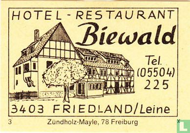 Hotel-Restaurant Biewald