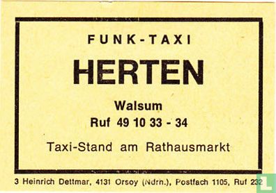 Funk-Taxi Herten