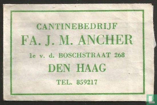 Cantinebedrijf Fa. J.M. Ancher - Afbeelding 1