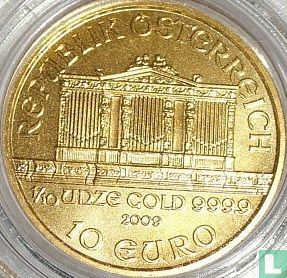 Oostenrijk 10 euro 2009 "Wiener Philharmoniker" - Afbeelding 1