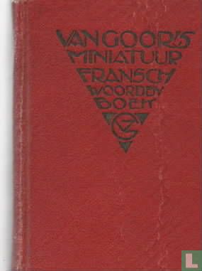 Van Goor's Miniatuur Fransch Woordenboek - Image 1