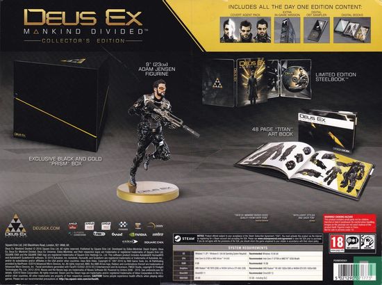 Deus Ex: Mankind Divided (Collector's Edition) - Afbeelding 2
