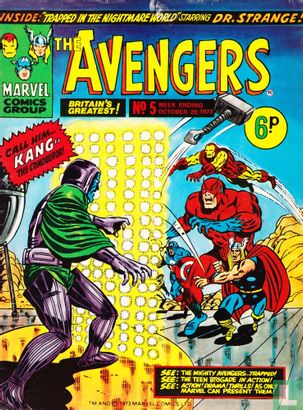 Avengers - Britain's Greatest 5 - Afbeelding 1