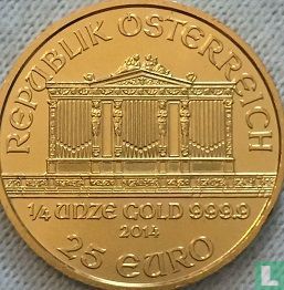 Autriche 25 euro 2014 "Wiener Philharmoniker" - Image 1