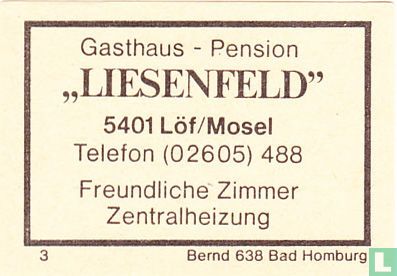 Gasthaus - Pension "Liesenfeld"