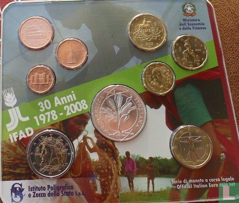 Italie coffret 2008 "30th Anniversary of the Foundation IFAD" - Image 2