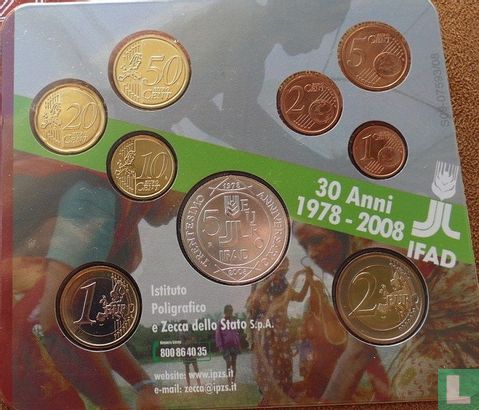 Italy mint set 2008 "30th Anniversary of the Foundation IFAD" - Image 3