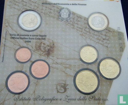 Italy mint set 2006 - Image 2