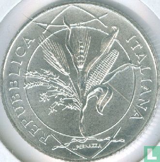 Italië 5 euro 2008 "30th anniversary of International Fund for Agricultural Development" - Afbeelding 2