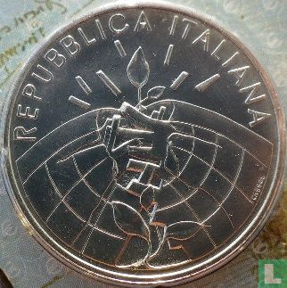 Italië 5 euro 2007 "5 years Signature of the Kyoto Protocol" - Afbeelding 2