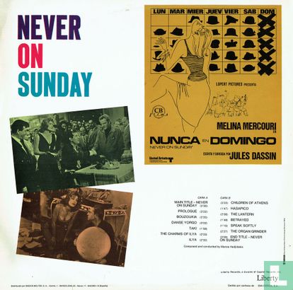 Never On Sunday (OST) - Afbeelding 2