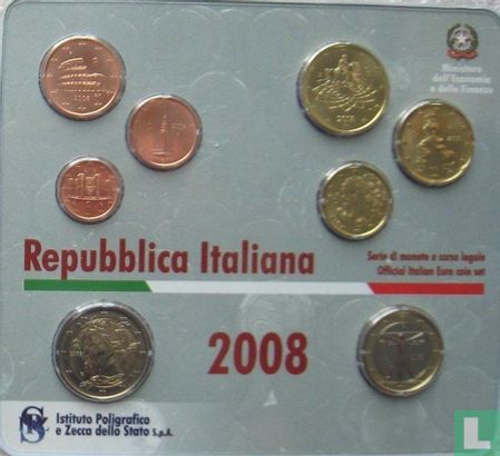Italy mint set 2008 - Image 2