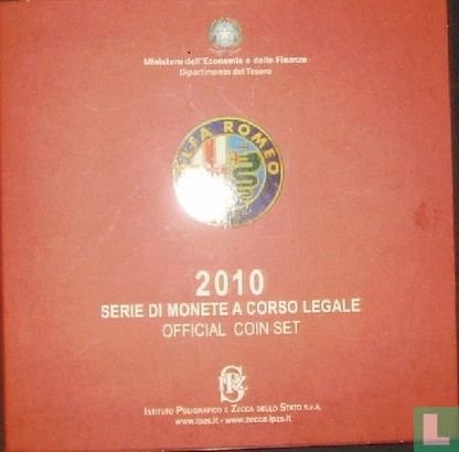 Italy mint set 2010 "100th anniversary of the foundation of Alfa Romeo" - Image 1