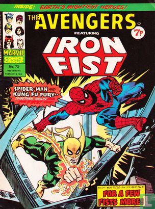 Avengers featuring Iron Fist 73 - Image 1