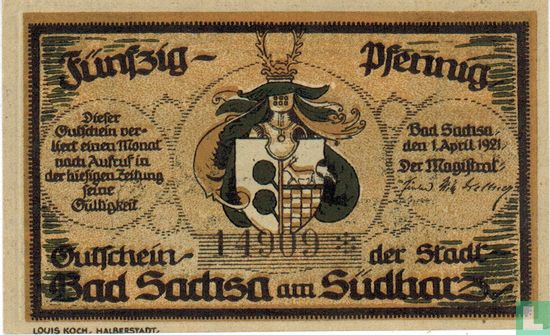 Bad Sachsa 50 Pfennig - Image 2